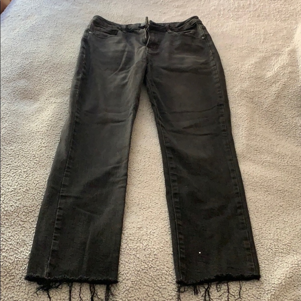 High rise jeans
